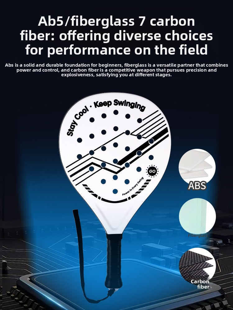 Raqueta de padel de ABS ligera
