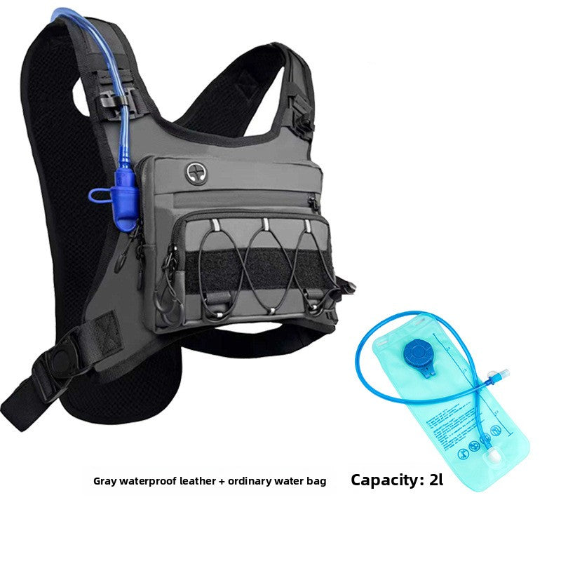 Mochila de hidratación táctica multifuncional para el pecho