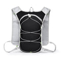 Chaleco-mochila para correr con compatibilidad para sistema de hidratación