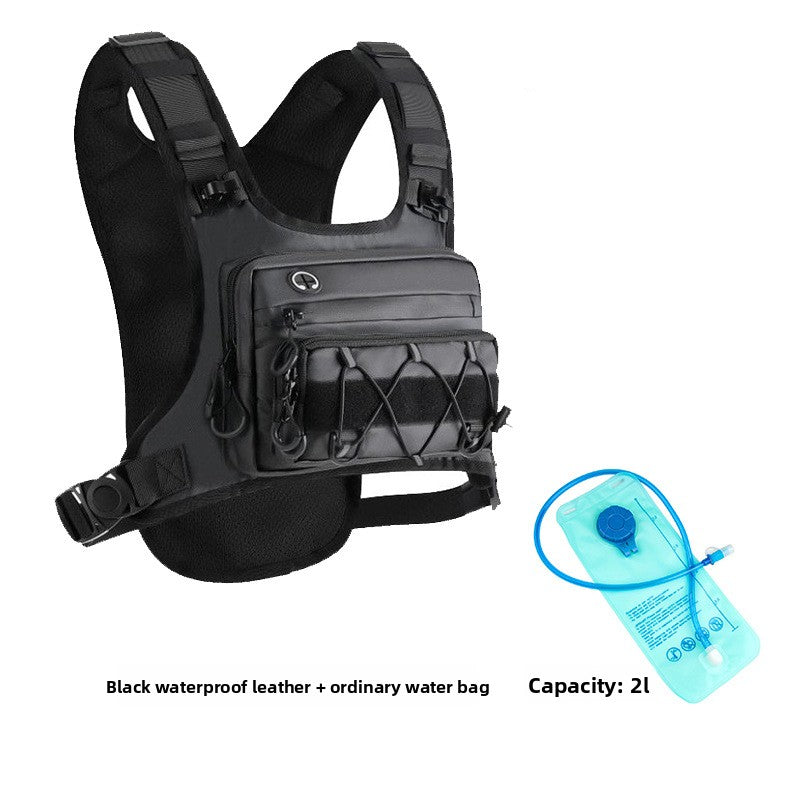 Mochila de hidratación táctica multifuncional para el pecho