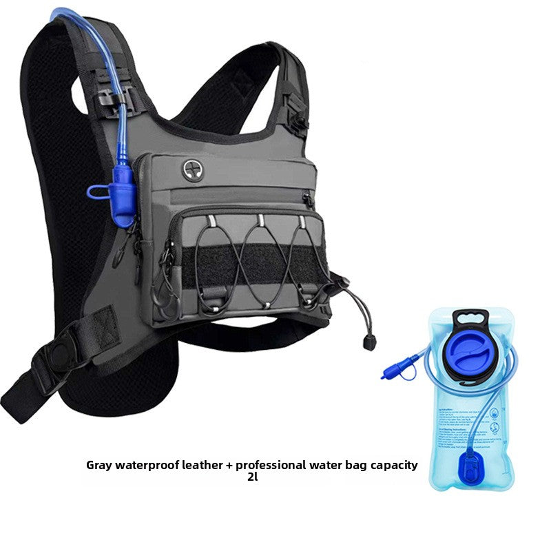 Mochila de hidratación táctica multifuncional para el pecho