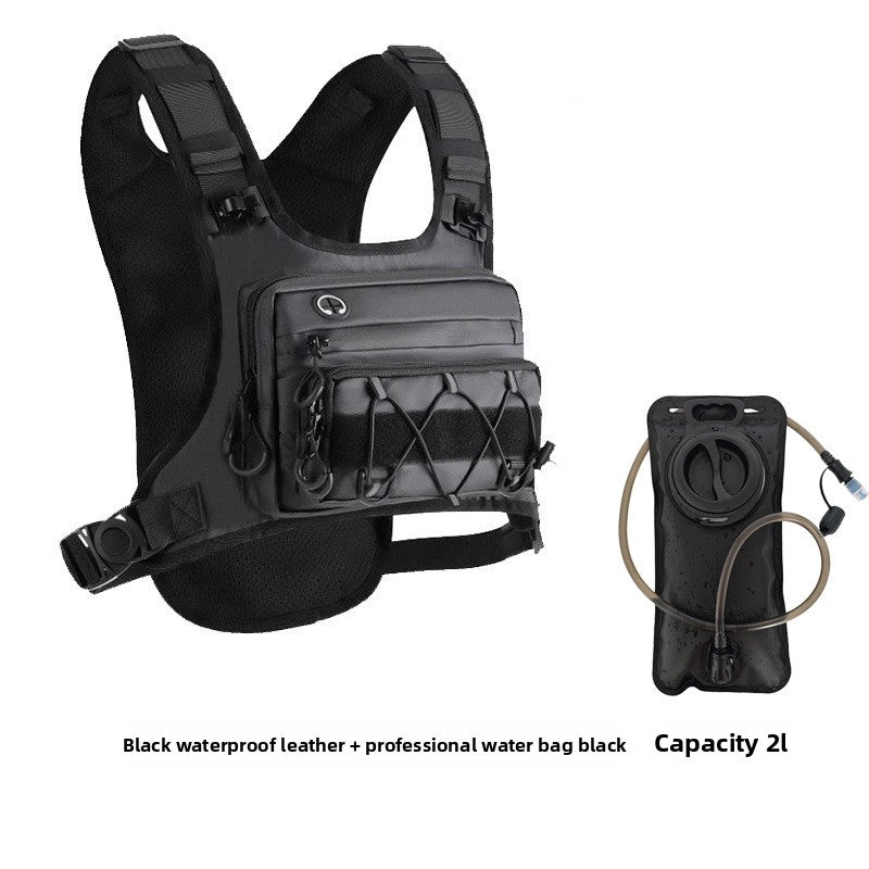 Mochila de hidratación táctica multifuncional para el pecho