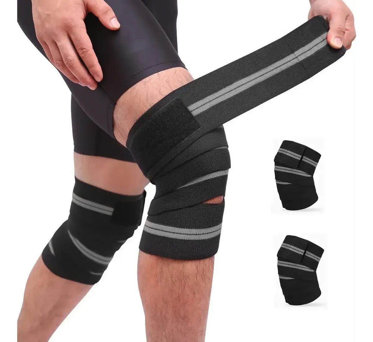 Vendas Elásticas Profesionales para Rodilla | Soporte y Máxima Compresión