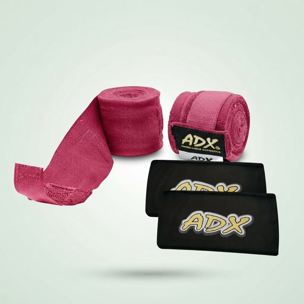 Vendas Semielásticas de Algodón (4.50 m) con Protección Ergonómica de Nudillos