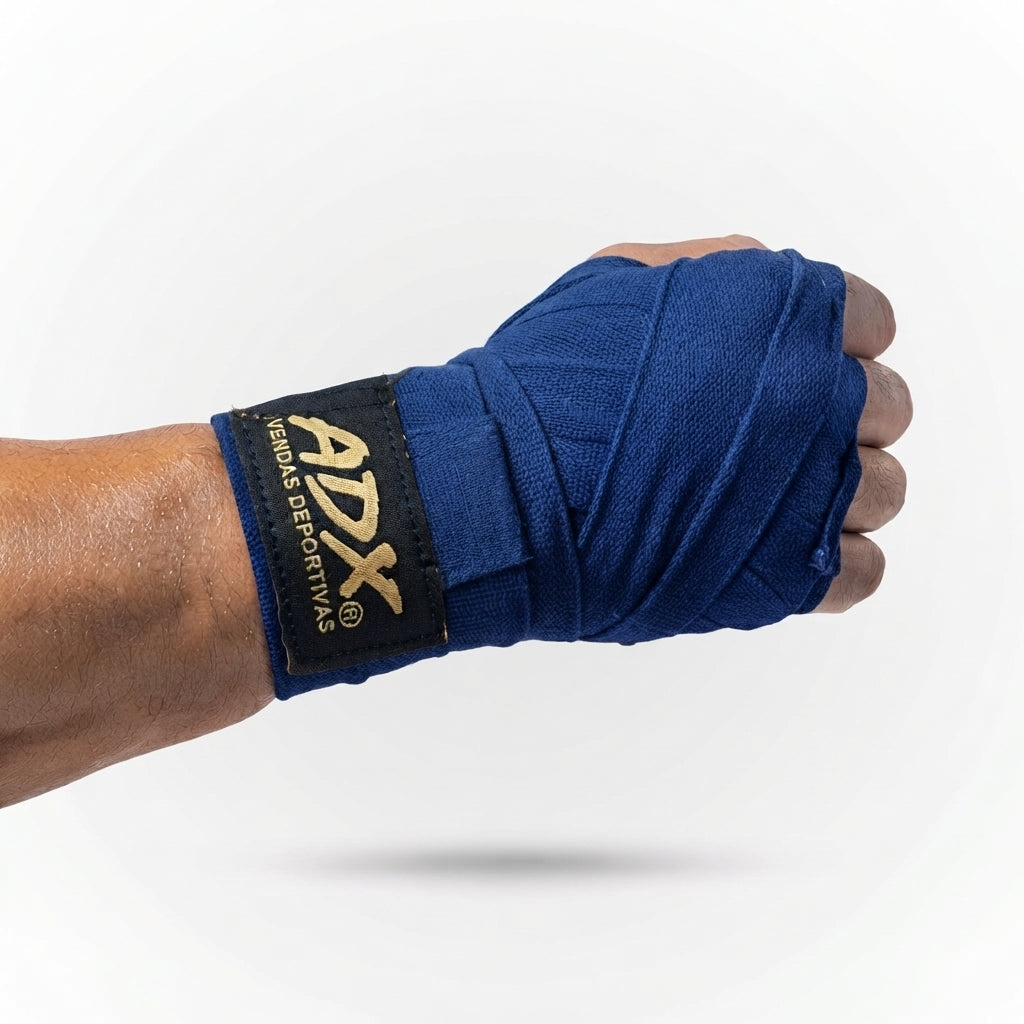 Vendas Elásticas Profesionales para Boxeo y Deportes de Contacto (Par)