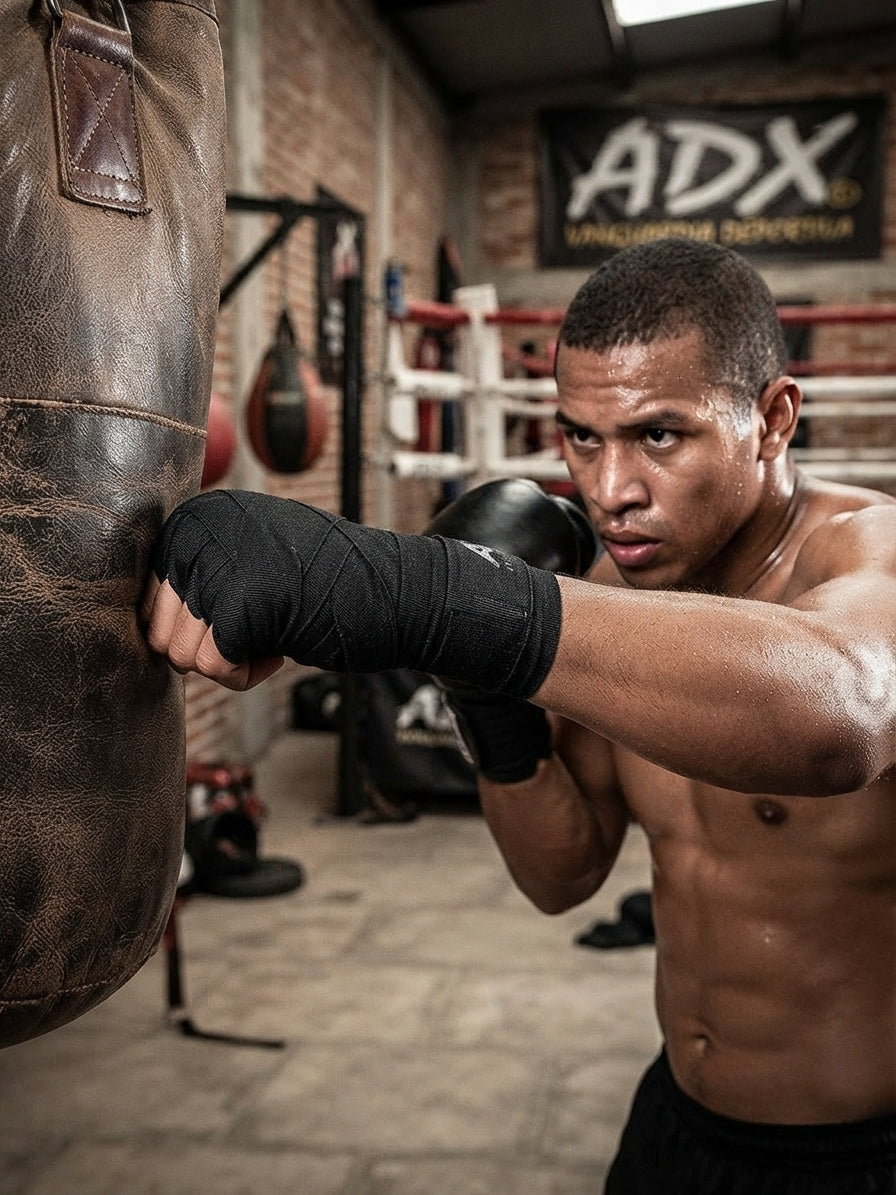 Vendas Elásticas Profesionales para Boxeo y Deportes de Contacto (Par)