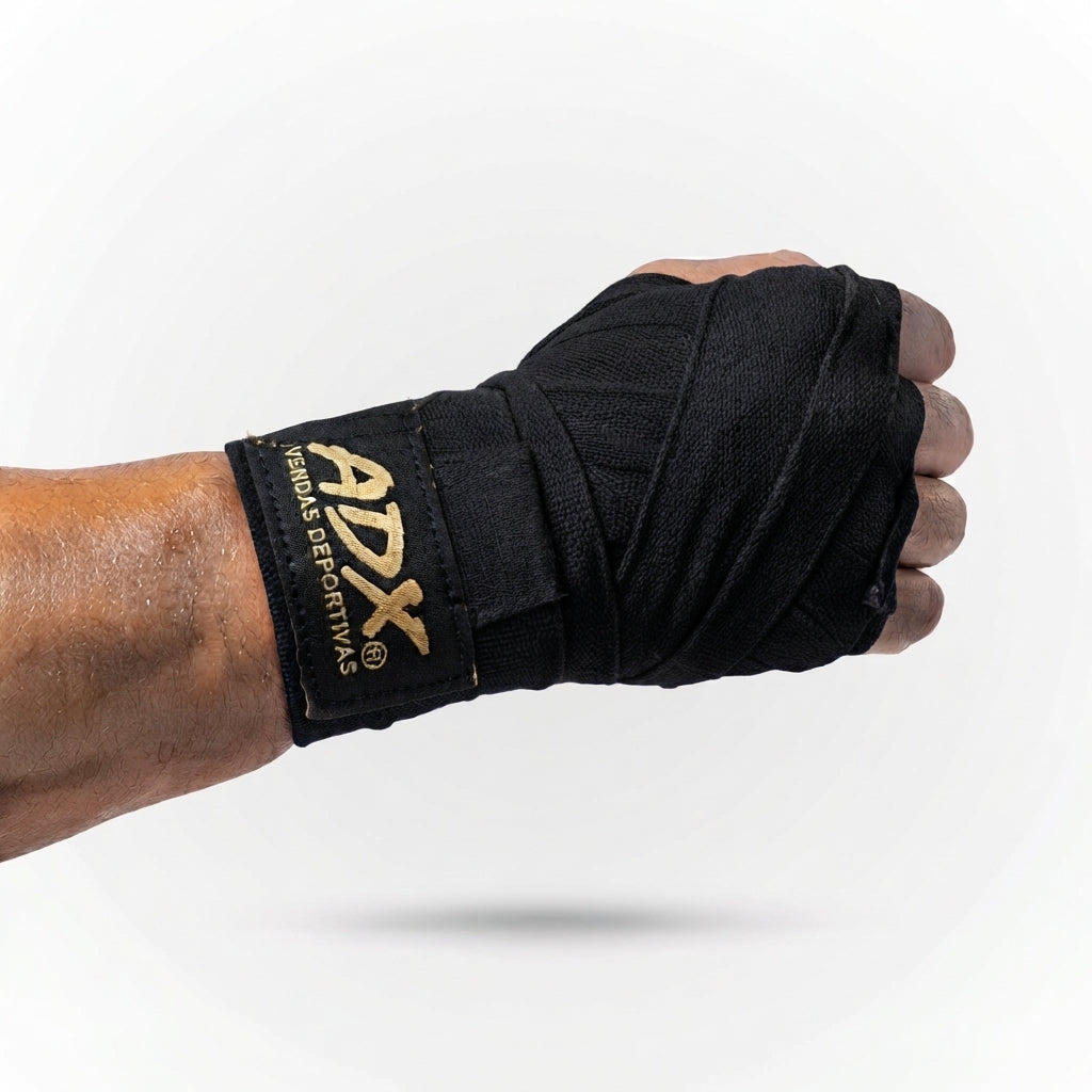 Vendas Elásticas Profesionales para Boxeo y Deportes de Contacto (Par)