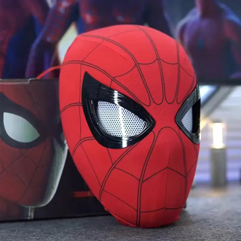 Casco Electrónico Interactivo de Spider-Man con Control Remoto