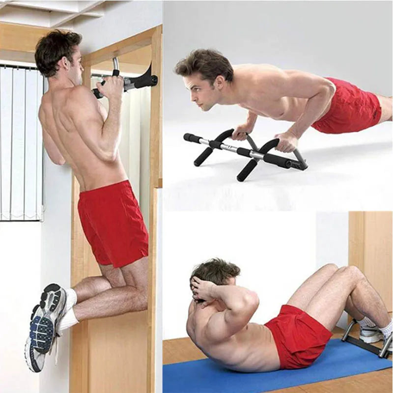Barra Dominadas Ajustable para Puerta – Entrenamiento en Casa