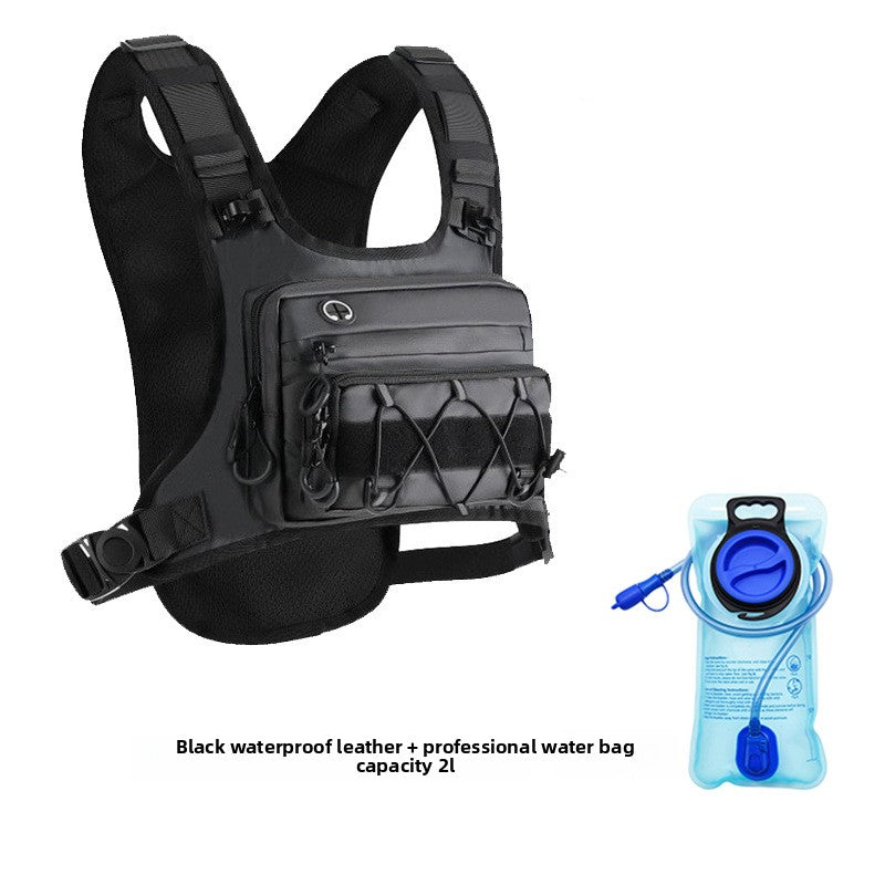 Mochila de hidratación táctica multifuncional para el pecho